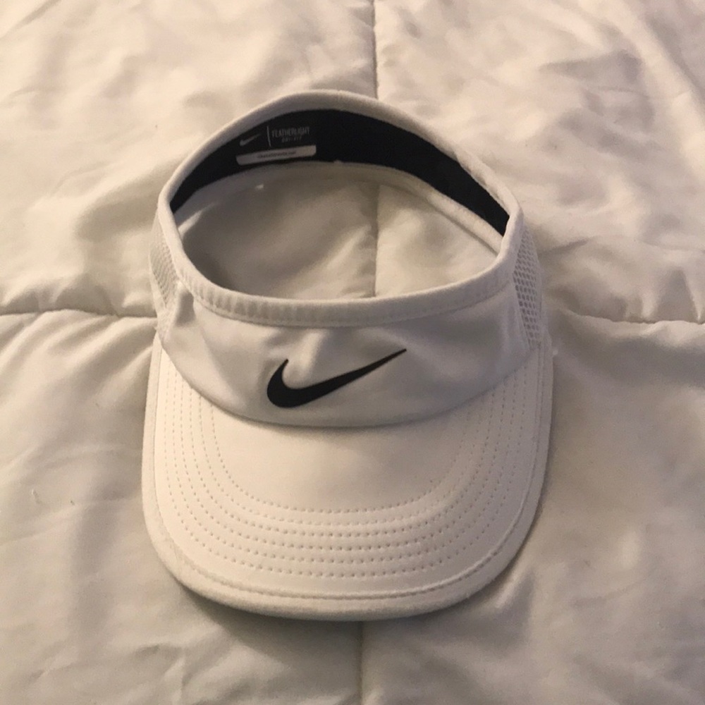 White Nike visor